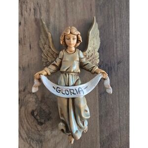 Vintage Fontanini Despose Italy Gloria Angel Nativity Figurine 5" Spider Mark